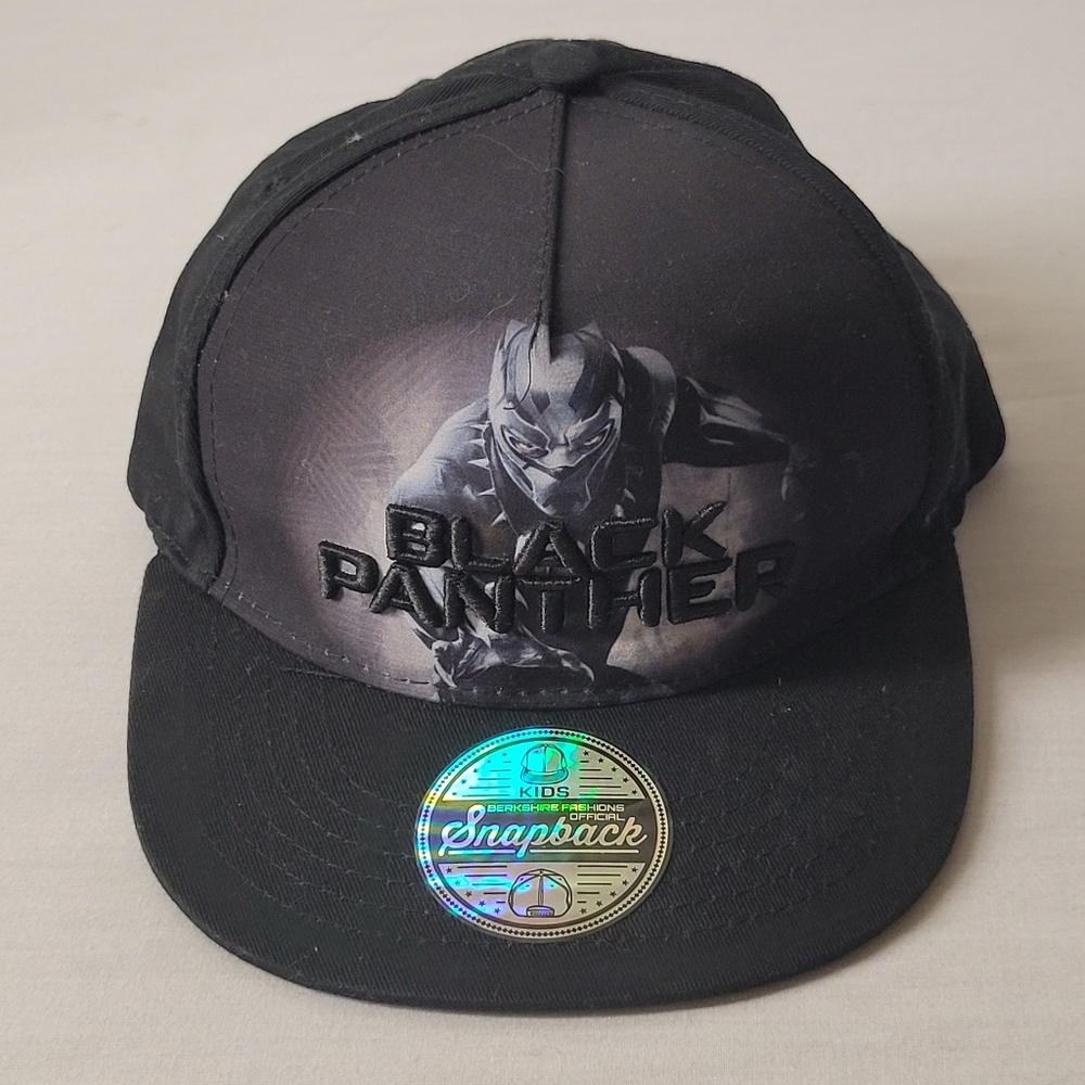 Kids Marvel Black Panther Hat Snapback